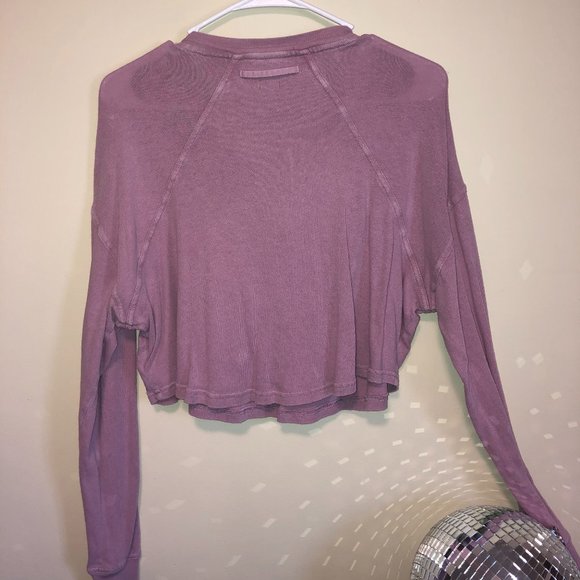 BDG Cropped Button-Up Shirt - Picture 2 of 3